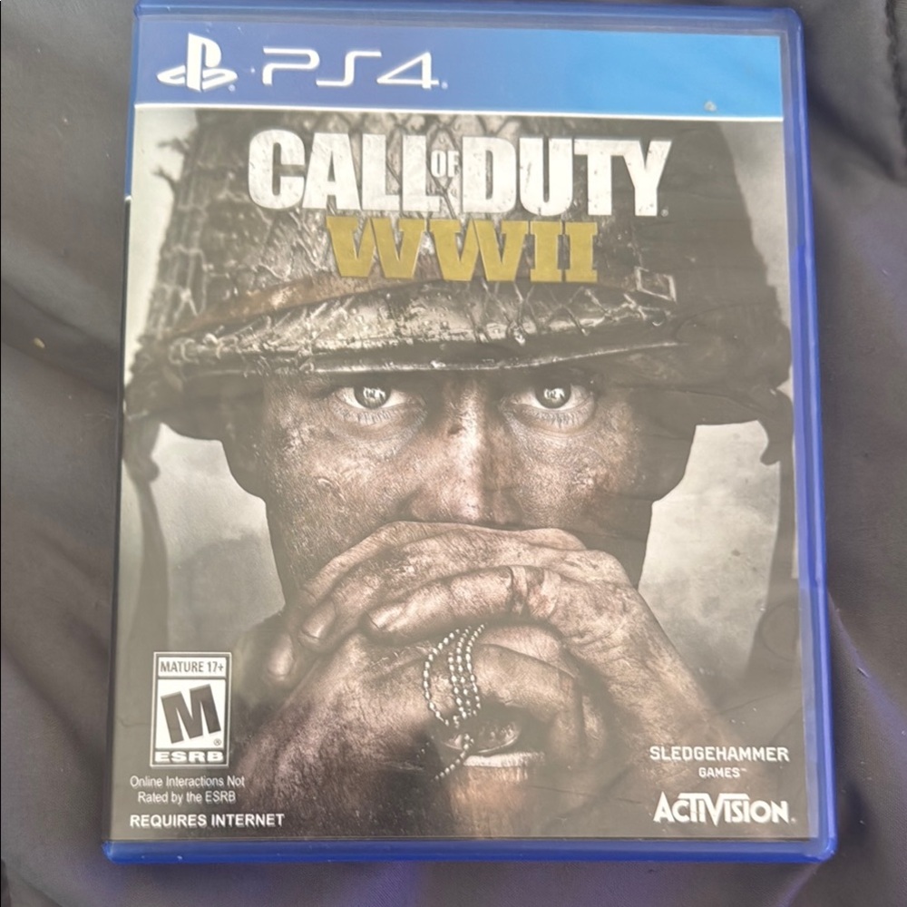 Call of Duty WWII for PS4 - Blue Case